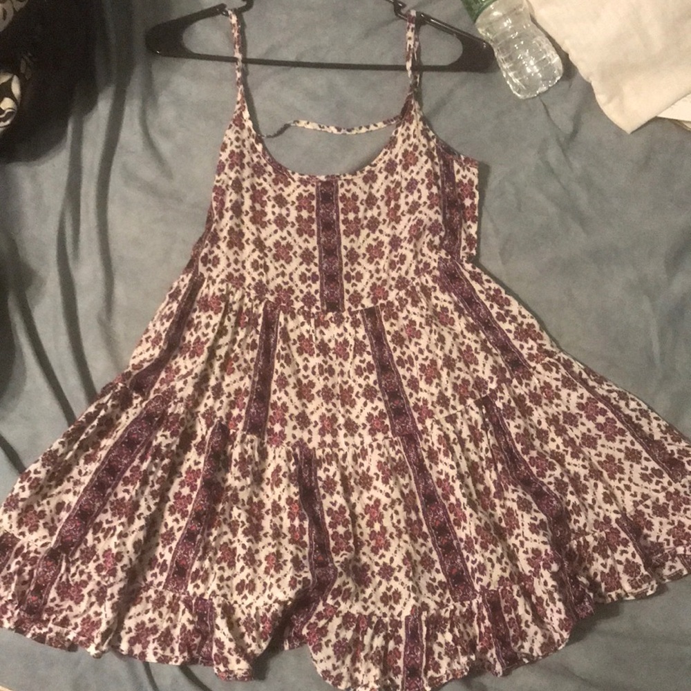 Open back dress